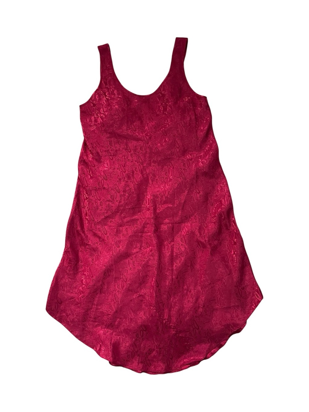Linda Bis Vintage Satin Dress